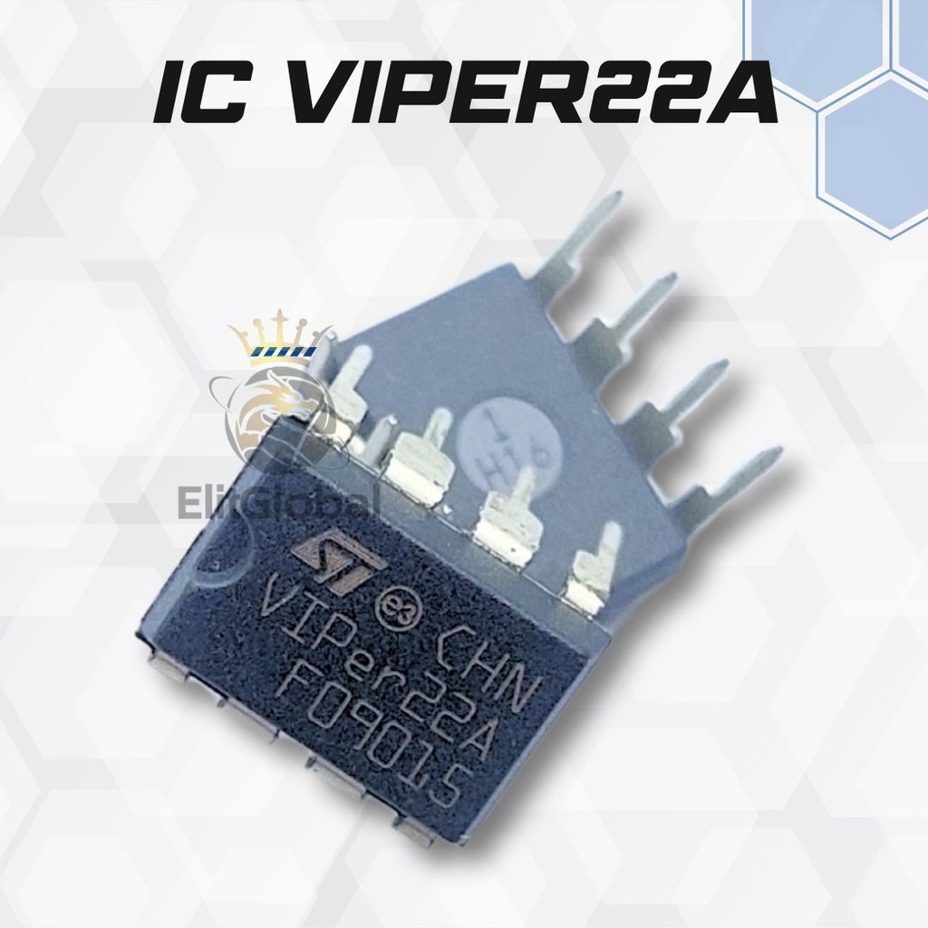 IC VIPER22A Power IC - Cocok untuk Charger HP & LED Driver 12W