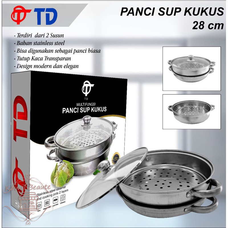TD PANCI SIOMAY KUKUS 28cm 4 KUPING