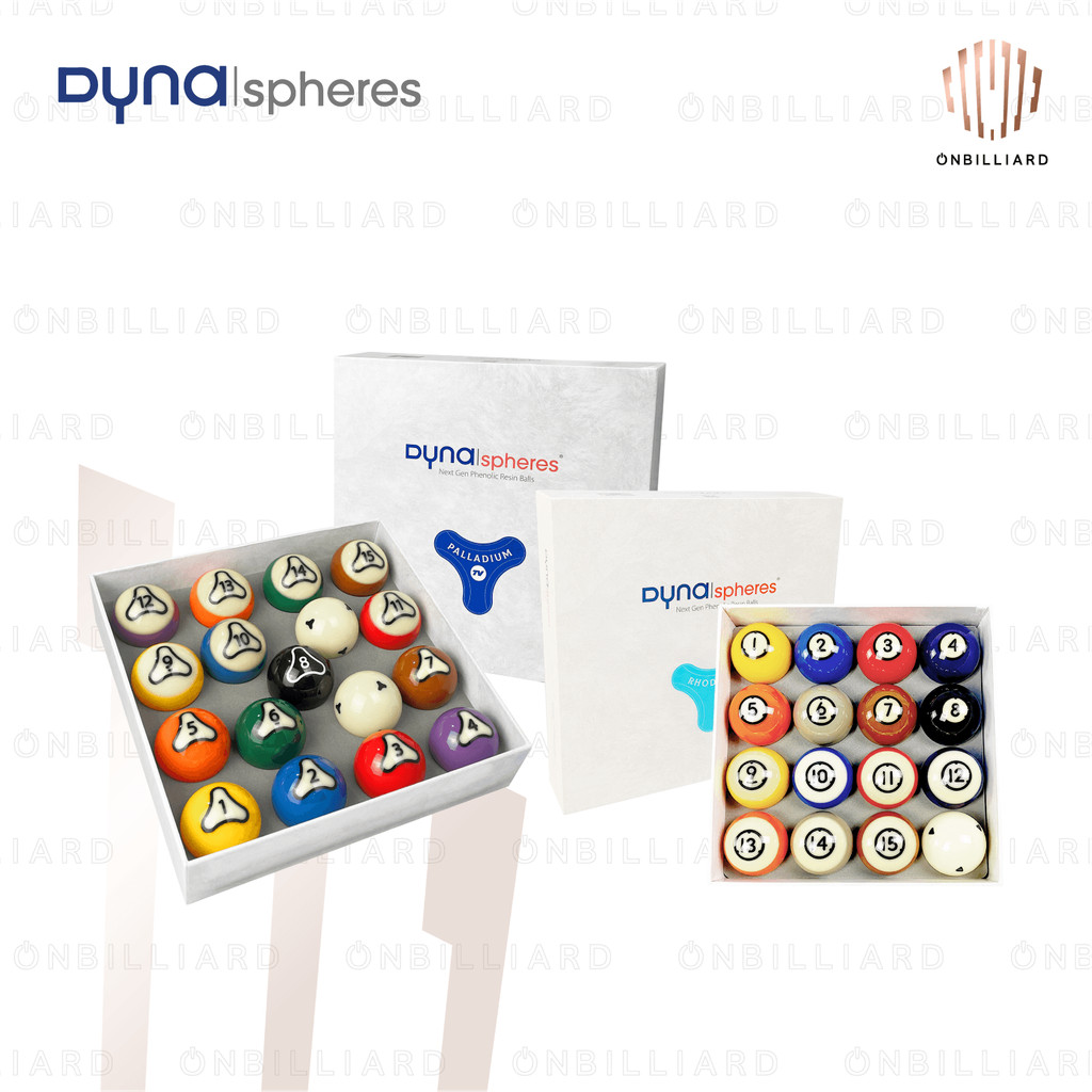 Belgium DYNAspheres Palladium Rhodium Vanadium Billiard Ball Set 57.2mm Bola Billiard Meja 7 8 9 ft 