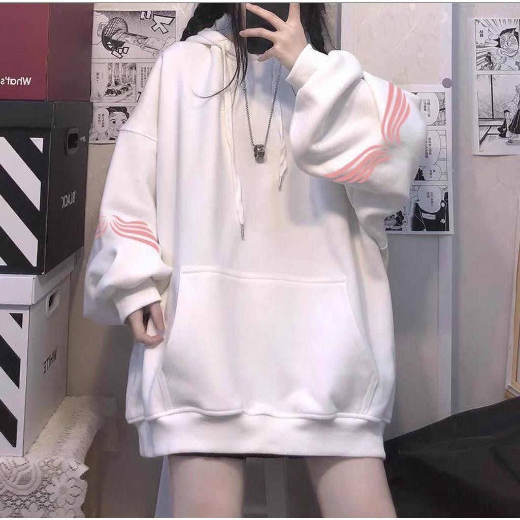 Sweater Oversize Hoodie Butterfly Sweater Hoodie Oversize Wanita XXL