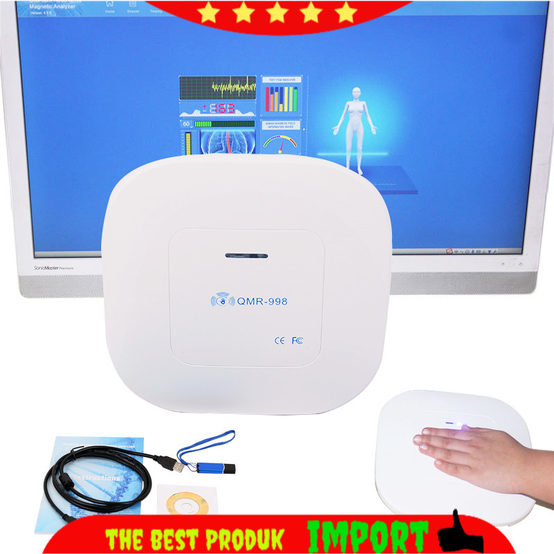 PROMO New QMR-998 Quantum Resonance Magnetic Analyzer Set Hand Touch Quantum Body Analyzer With 52 R