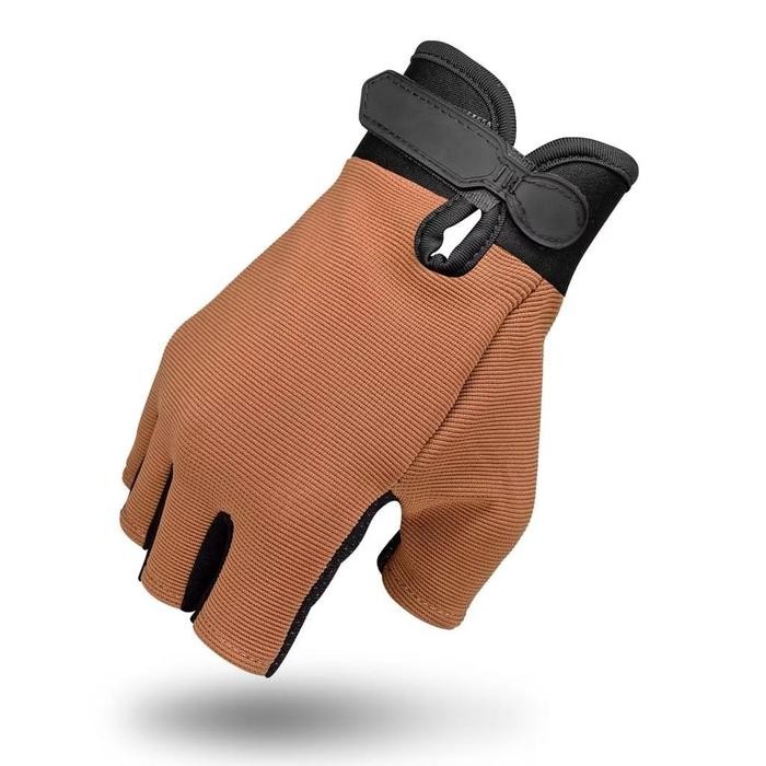 Sarung Tangan Blackhawk Sepeda Motor Cewek Cowok - Cream, L