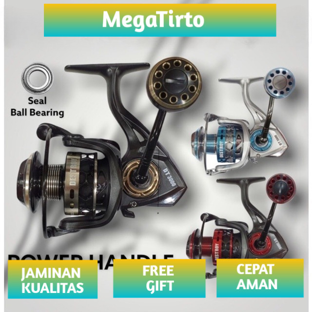 Reel Pancing Kenzi Destroy Power Handle Seal Ball Bearing 1000/2000/3000/5000/6000