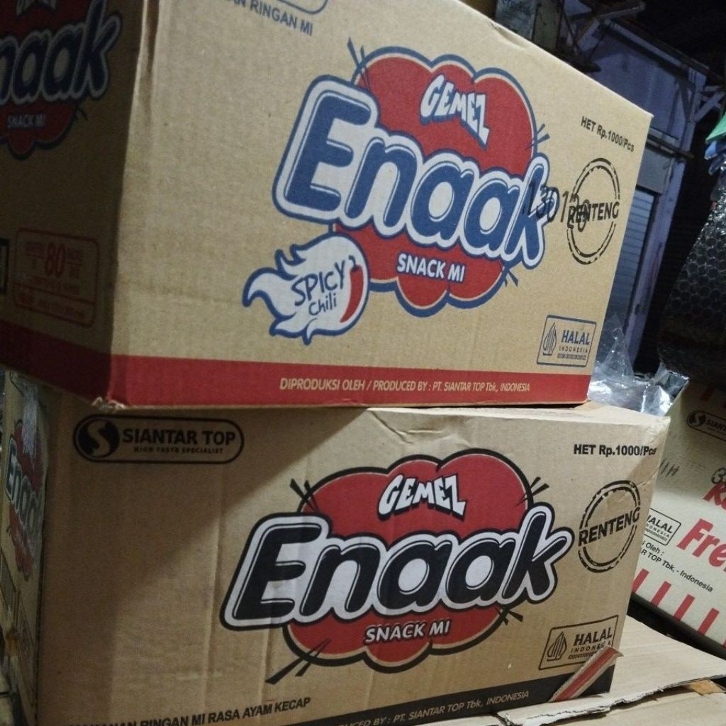 1DUS MIE GEMEZ MIE ENAK X80PCS