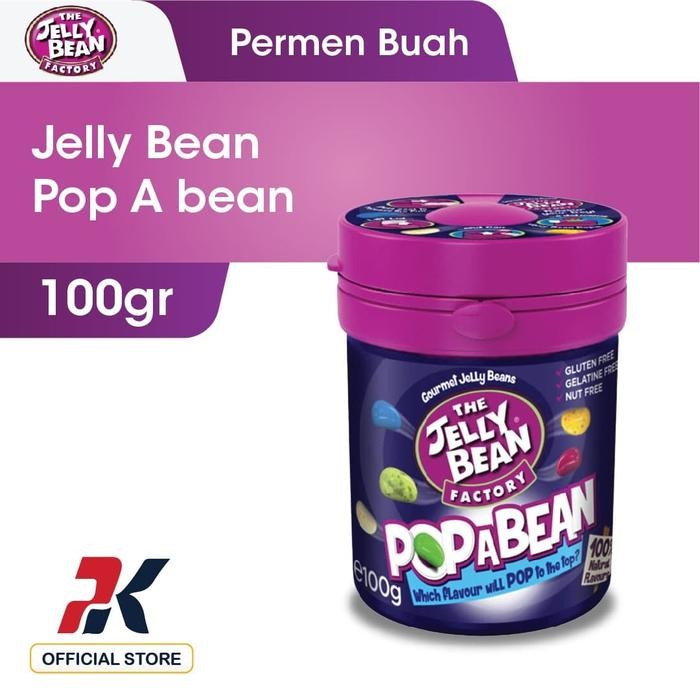 [RUMEROUS] Permen Jelly Bean Pop A Bean 100gr