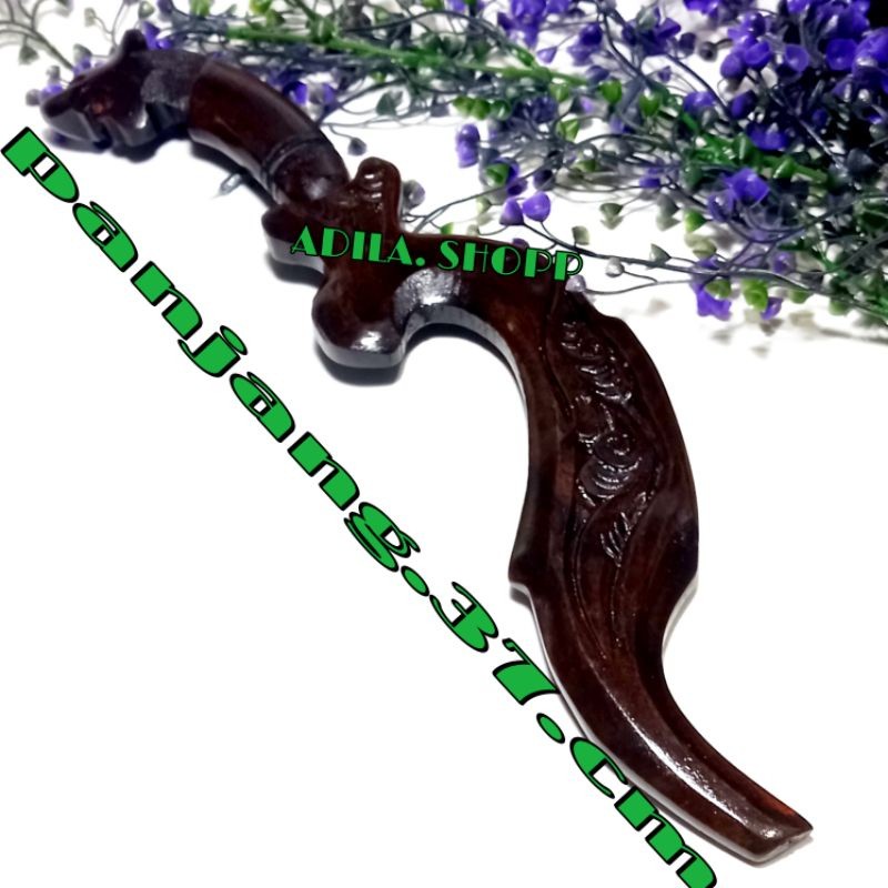 KOLEKSI Kujang Siliwangi Bahan Kuningan Ukuran Besar