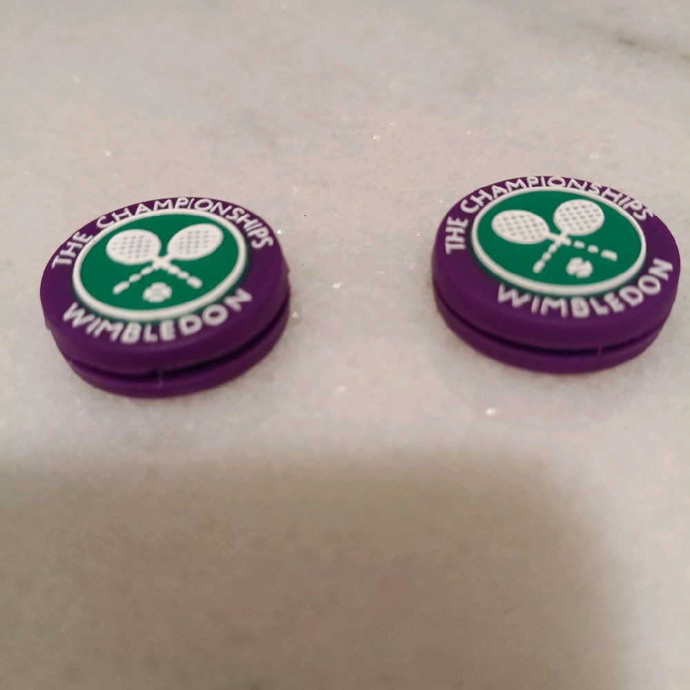 Dampener tennis damper Wimbledon wilson tenis damper ungu peredam tenis raket damper