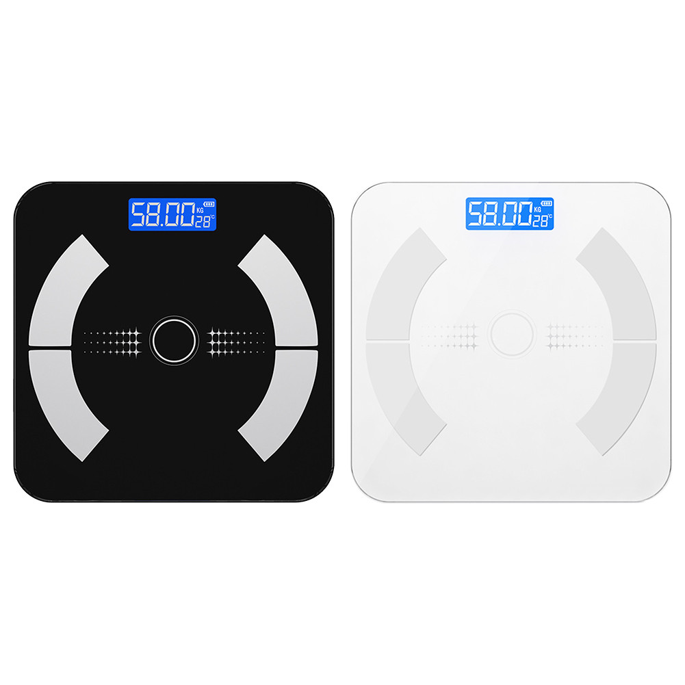 Body Composition Analyzer Bluetooth-Compatible Auto Recognition Smart Body Fat Scale Fat BMI BMR Mus