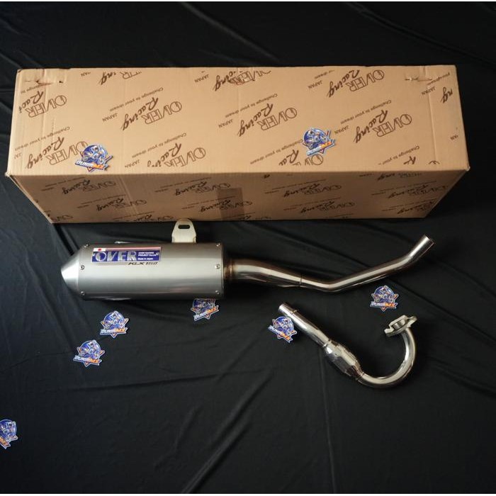 Knalpot OVER JAPAN JEPANG KLX 150 Original