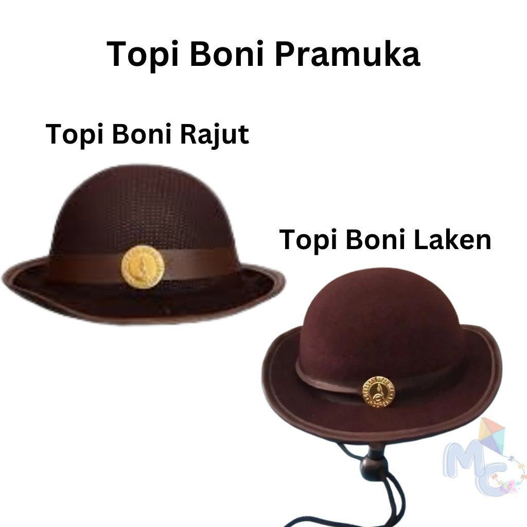 Topi Boni Pramuka Putri Penggalang Penegak SD SMP SMA