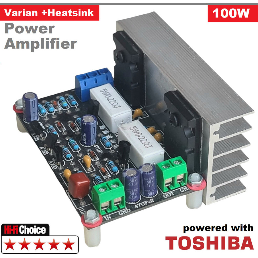 Modul HIFI Power Amplifier Final 100W OCL SOCL Subwoofer Home Theater - DIY