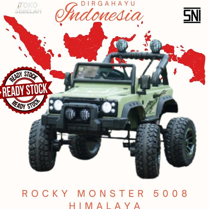 Mobil Aki Anak Rocky Volta 5008 Monster Sahara Himalaya - Mainan - HIMALAYA