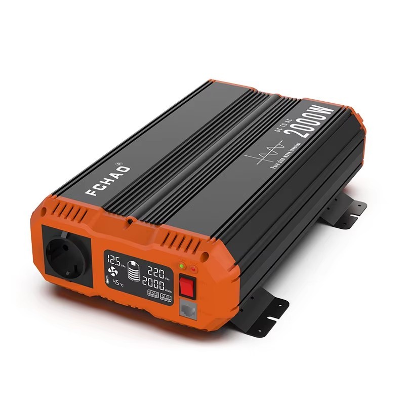 Pure Sine Wave Inverter 2000W 12V 24V 48V to 220V 230Vac Power Inverter Car Home Camping RV not cont