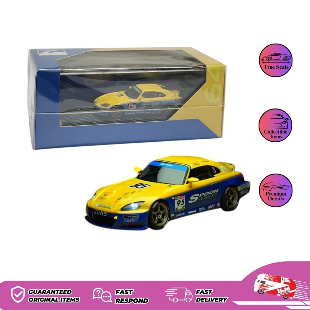 YM Model 1/64 Honda S2000 Spoon
