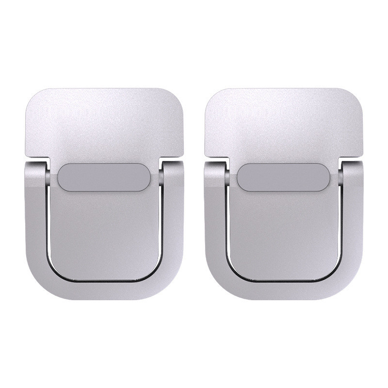 2pcs/Set Laptop Stand for Computer Keyboard Stand Riser Aluminum Mini Portable Laptop Stands for Not