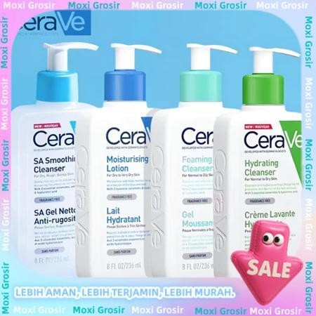 【Ready】Cerave All Variant / Cerave Foaming / Cerave Hydrating / Cerave SA Smoothing / Cerave Moistur