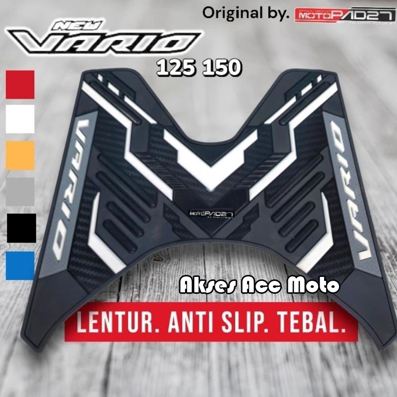 Karpet New Vario125 150 2017-2024 v3 karpet pijakan kaki New vario 150 125 MP27