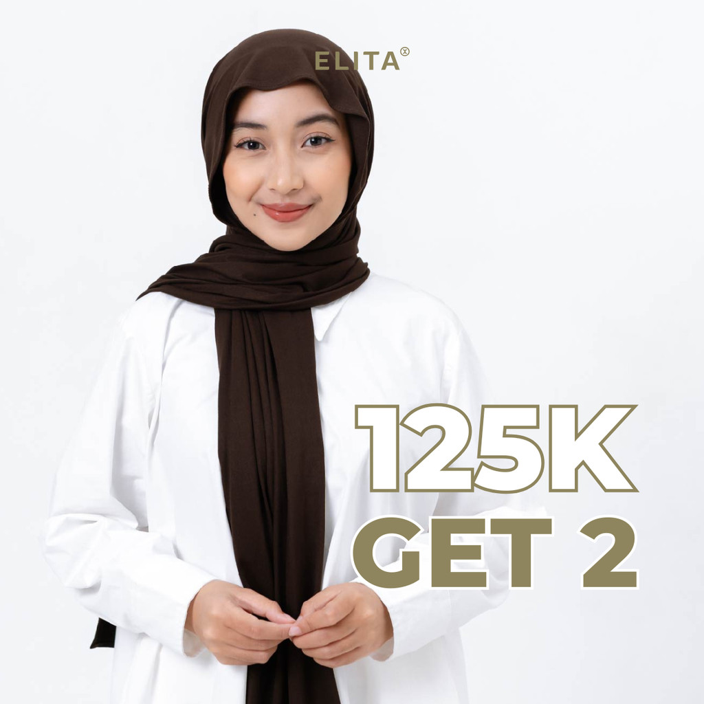 Elita KIRANA PASHMINA Rayon Spandex Pashmina Rayon Pashmina Rayon Spandex Kerudung Rayon