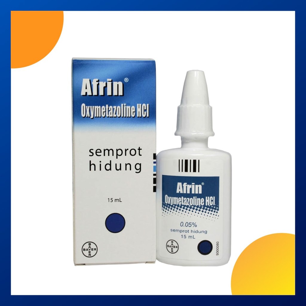 Afrin 0.5 Mg Semprot Hidung 15 Ml