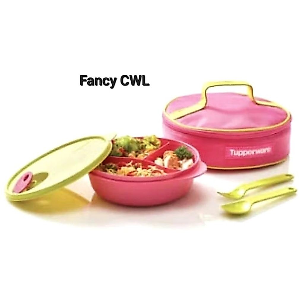 fancy Crystalwave lunch set tupperware