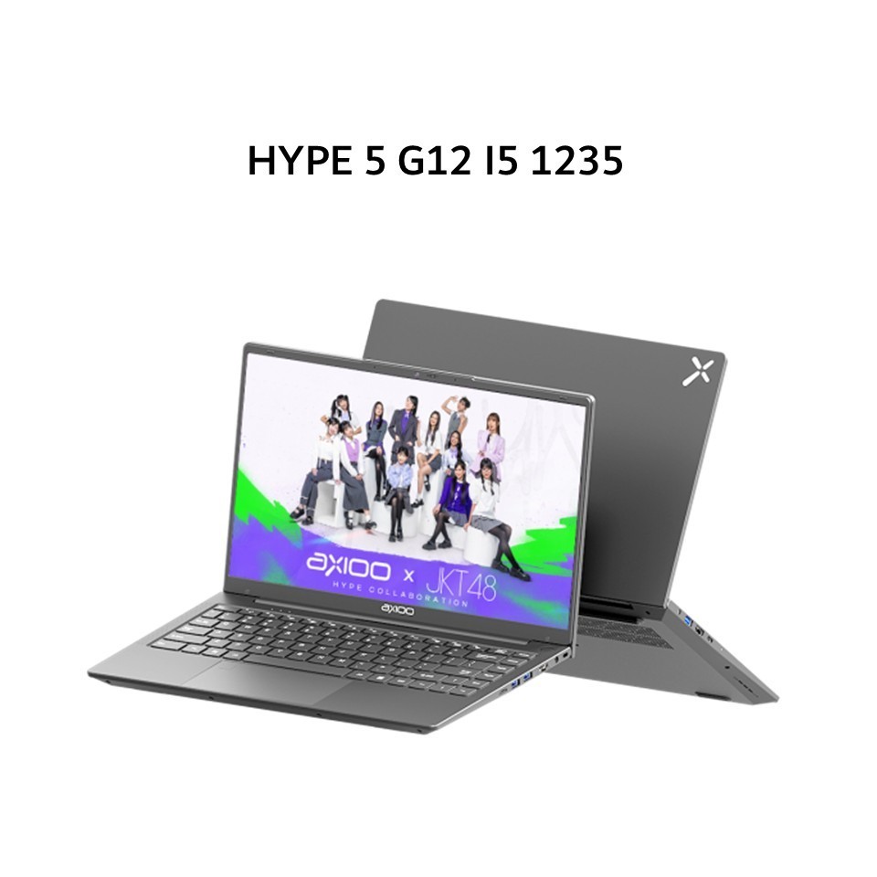 AXIOO HYPE 5 G12 I5 1235 16GB 512GB DOS 14.0FHD IPS BLK