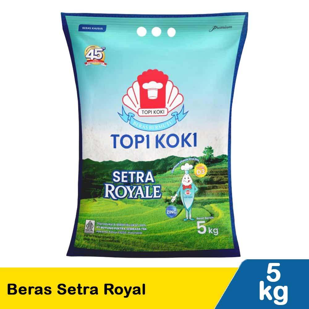 TOPI KOKI BERAS SETRA ROYAL  5kg