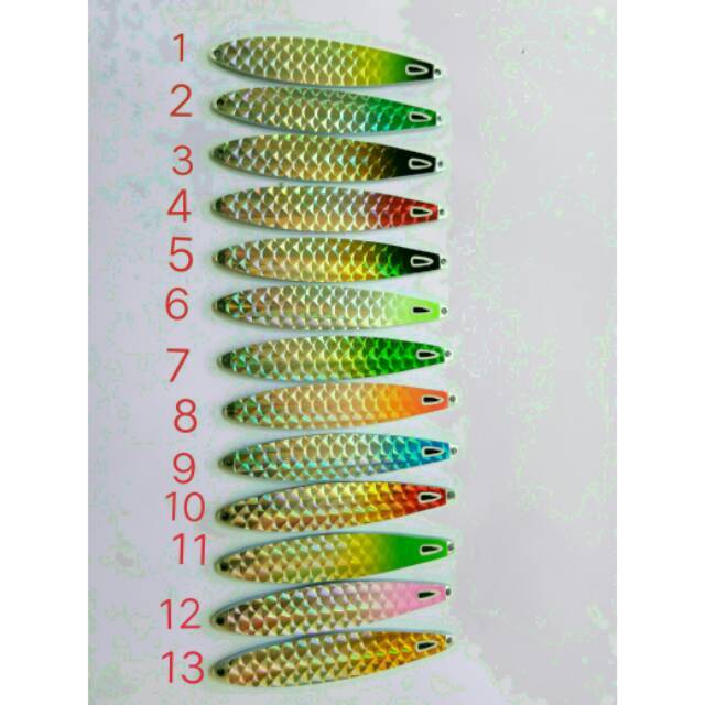 Spoon umpan tengiri terlaris. Galvanis.56gr.