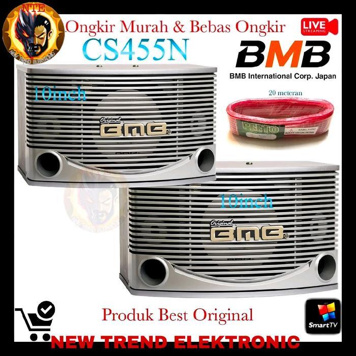 Speaker Sound karaoke BMB CS455N 10 incb Original Karaoke RESMI SNI CS - BmbCs455N