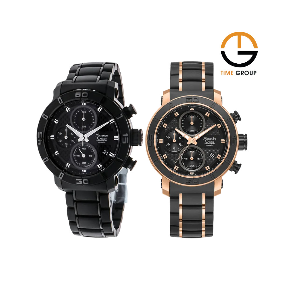 JAM TANGAN PRIA ALEXANDRE CHRISTIE AC6292 AC 6292 MCB ANALOG STAINLESS STRAP