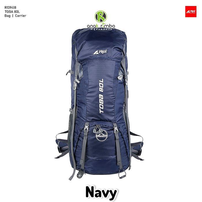 TAS CARRIER 80 LITER AREI. TAS GUNUNG TAS ADVENTURE - Navy