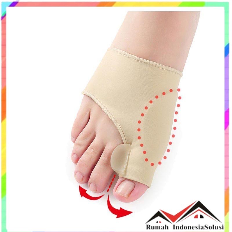 

- Welnove Sleeve Korektor Tulang Jempol Bunion Hallux Orthotics - CSQ1408 -