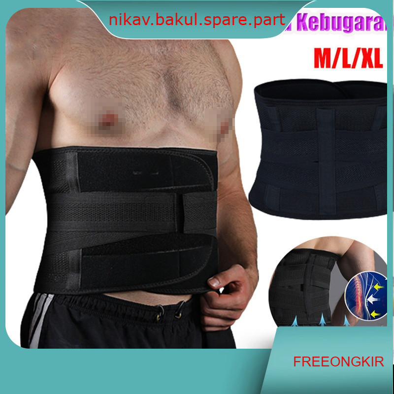 korset perut untuk laki laki / Koset Pria / Korset Cowok/pria korset penahan nyeri pinggang punggung