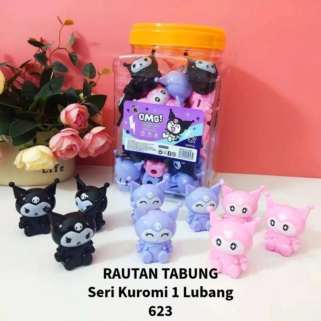 

❤️️1pcs Rautan Kuromi 1 lubang 623 / 1buah Rautan Karakter Kuromi❤️️