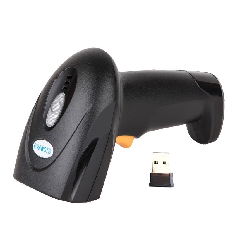 wireless barcode reader Cheapest 1D CCD high quality with long range handheld barcode scanner EVAWGI