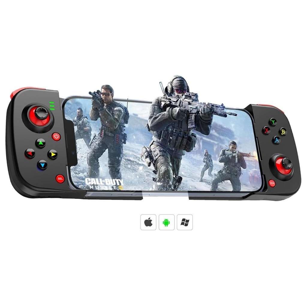 New D3 Game Gagangnya Mobile Gamepad Wireless Bluetooth Controller Pubg Genshin Zelda Android Ios Te
