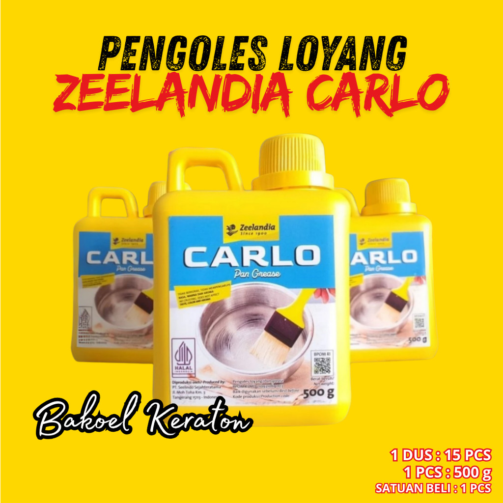 

( 1 PCS ISI 500 g ) MARGARIN ZEELANDIA CARLO 500 GRAM