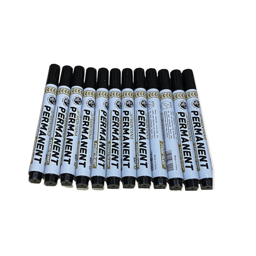 

Spidol Permanent MONTANA MP Hitam - Spidol Marker Permanen Anti Air Murah Grosir