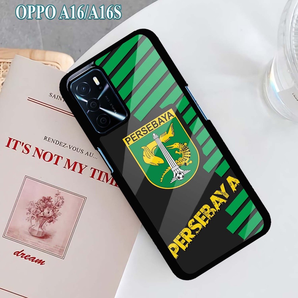 Case Kilau Oppo | A16 | A16S | Casing Hp Glossy | Motif Bola Surabaya