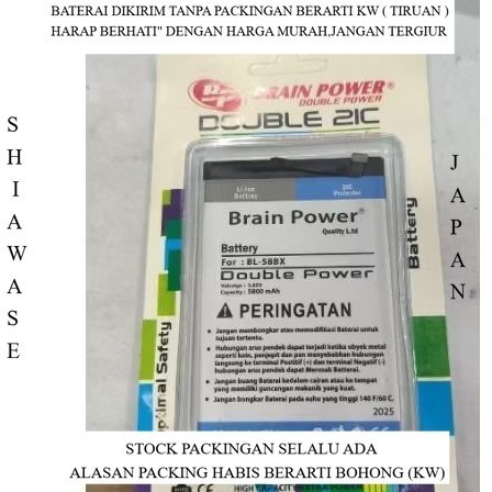 BATERAI INFINIX HOT 9 PLAY /HOT 10 PLAY / HOT 10S / HOT 11 PLAY / BL-58BX DOUBLE POWER BATU BATRE DO