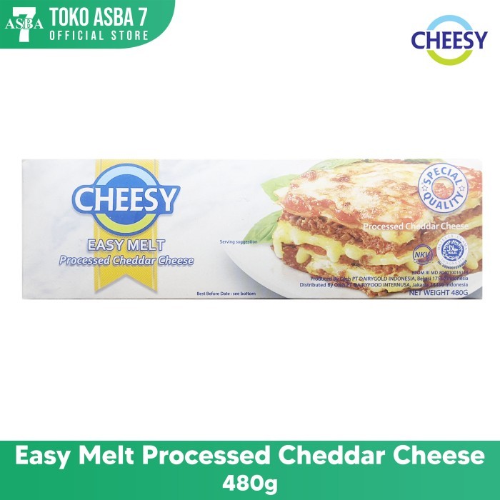 

CHEESY EASY MELT/KEJU CHEDDAR OLAHAN 500gr