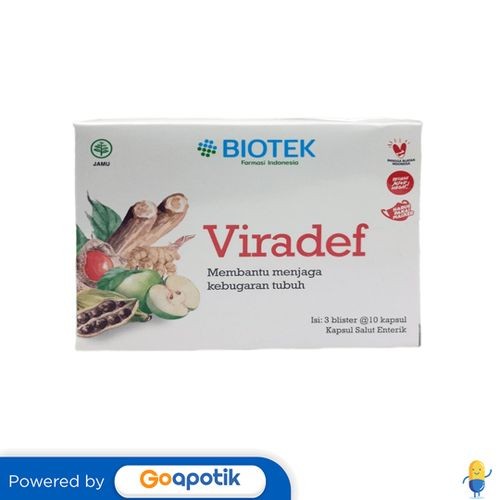 

Viradef Box Isi 30 Kapsul
