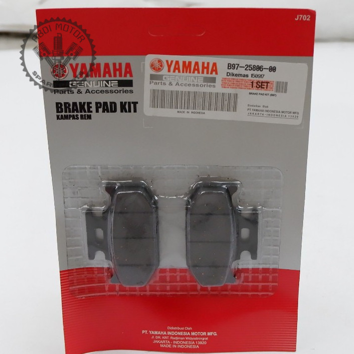 Kampas Rem Belakang Yamaha R15 & VIXION R B97 Motor