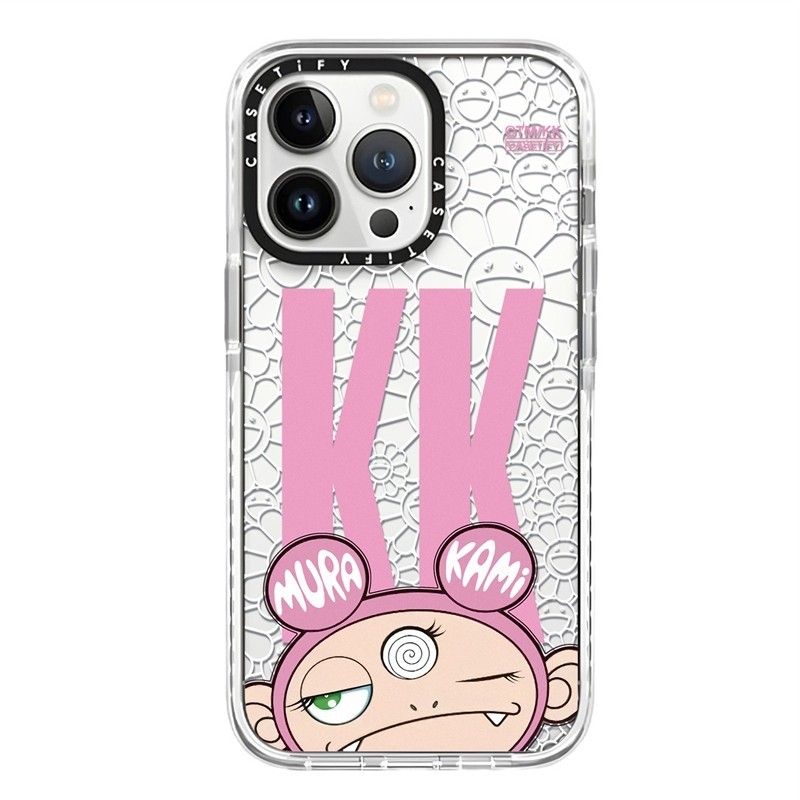 · Caseti Takashi Murakami Soft Case For iPhone 16 16e 15 14 Plus 11 12 13 Pro Max Shockproof TPU Cle