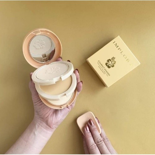 IMPLORA Sueluttu Compact Powder Bedak + Foundation