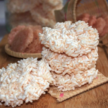 

Rengginang Mini 1kg 500gr 250gr Rengginan Koin Udang Bawang Manis