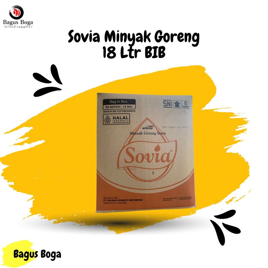 

Sovia Minyak Goreng 18 Ltr BIB