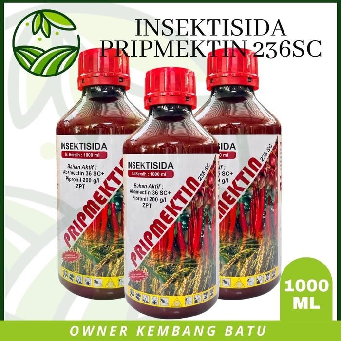 PROMO  PRIPMEKTIN 236SC 1 Liter Insektisida Abamectin Pipronil Mejauhkan Tanaman Dari Serangga