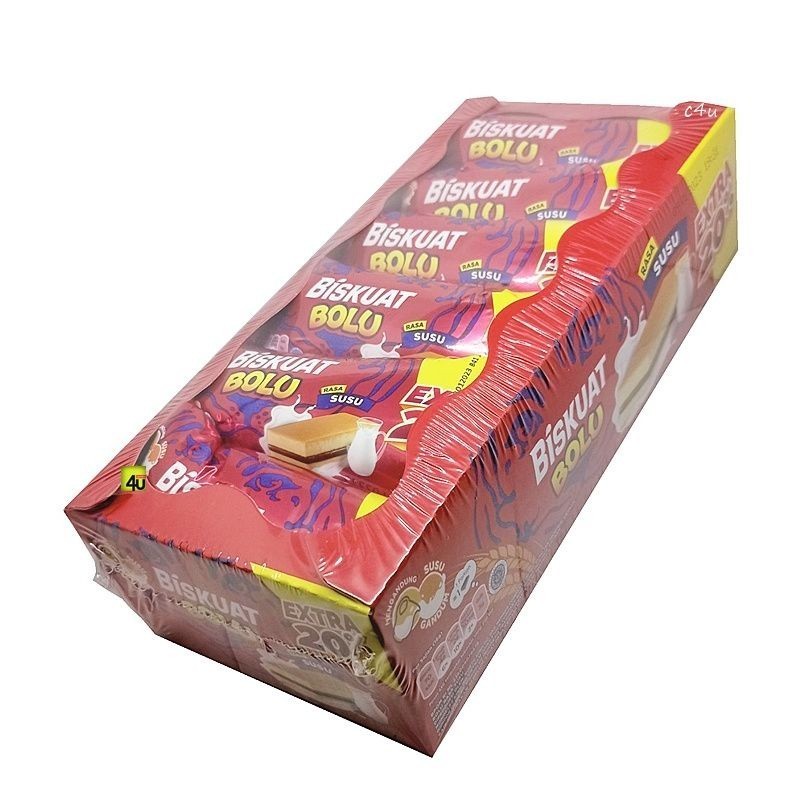 Biskuat Bolu Susu dan Cokelat - ALF - ALF