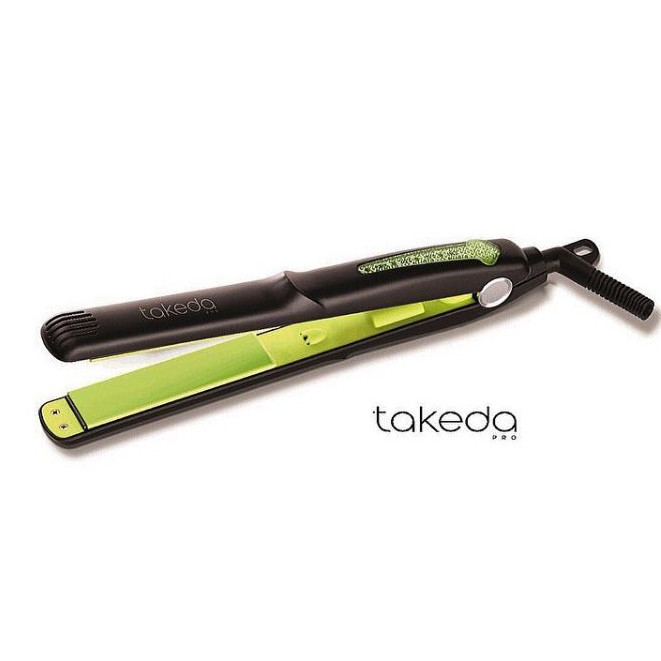 TAKEDA TKD-106BG Catok Lurus Ionic 1"(free hairdryer tkd 8899)