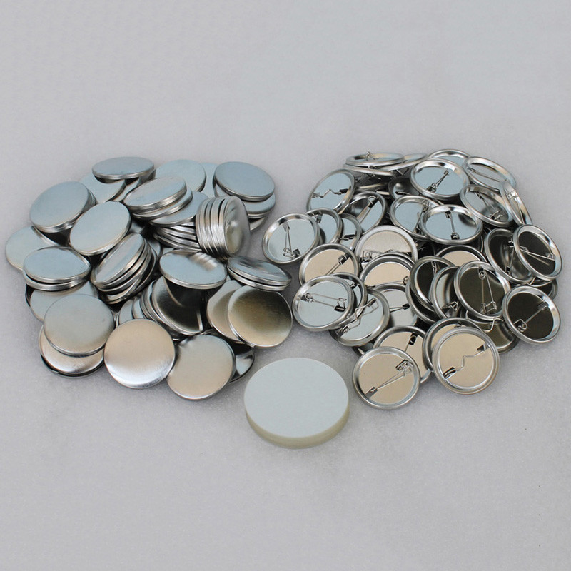 

Badge Button 25/32/37/44/50/58/75mm 100sets Pin Parts Supplies for Pro Maker Machine